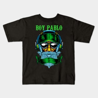 BOY PABLO BAND MERCHANDISE Kids T-Shirt